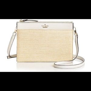 Kate Spade Cameron Street Straw Clarise Crossbody